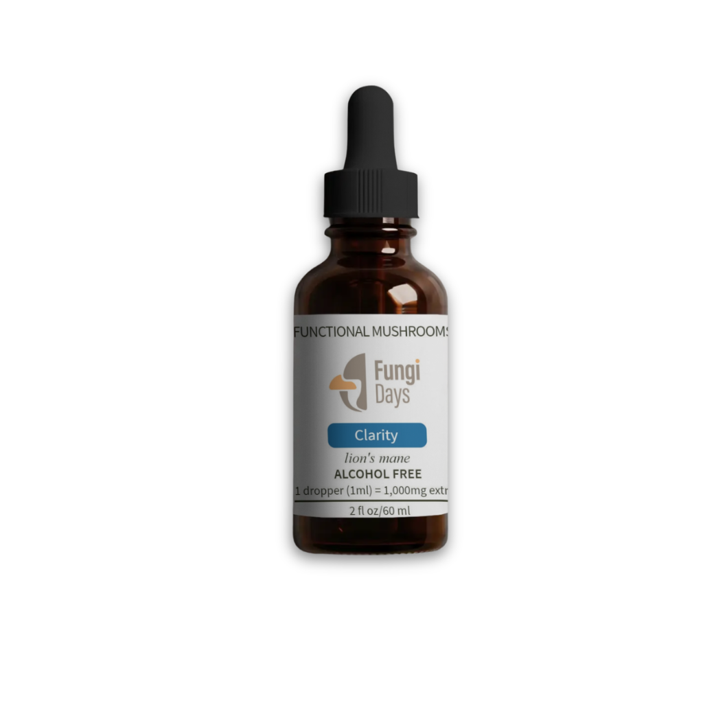 Lions Mane Mushroom Extract for Focus & Mental Clarity | 2oz Tincture NA