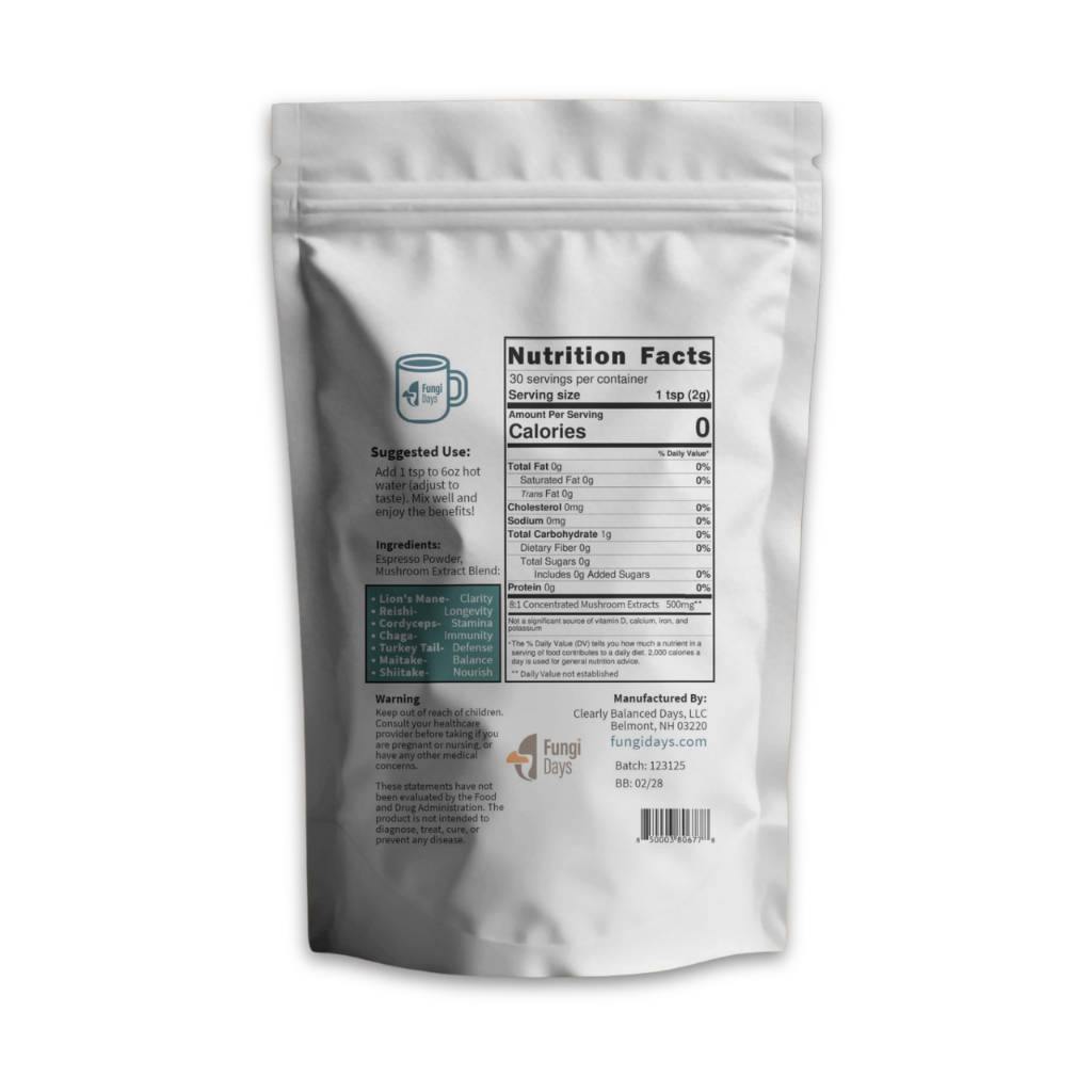Mushroom Instant Coffee