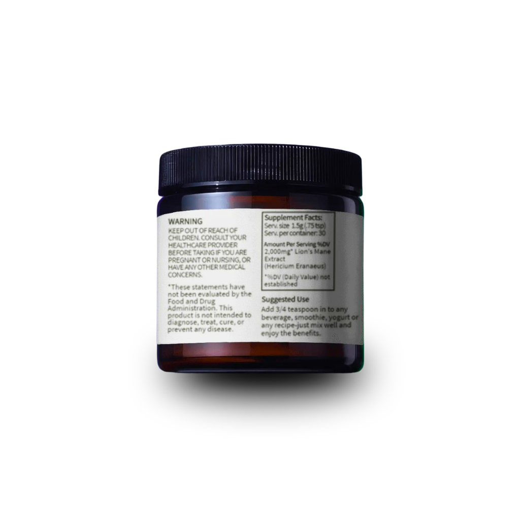 Lion's Mane Mushroom Extract Powder